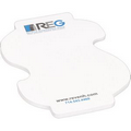 4" x 3" Die Cut Adhesive Notepad - Dollar Sign